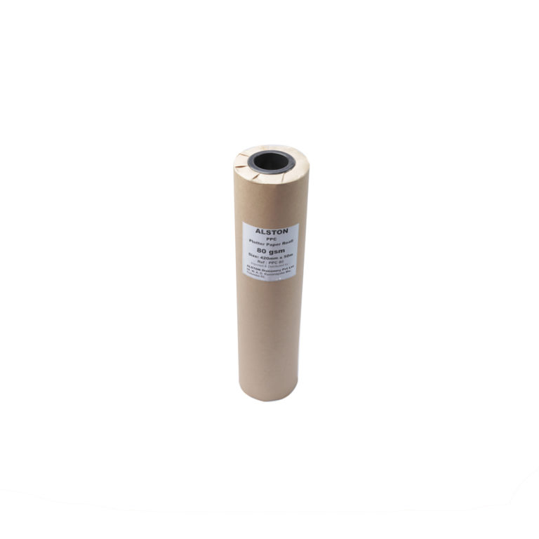 Alston Plotter Paper Roll 80gsm 420mm X 50m 5103