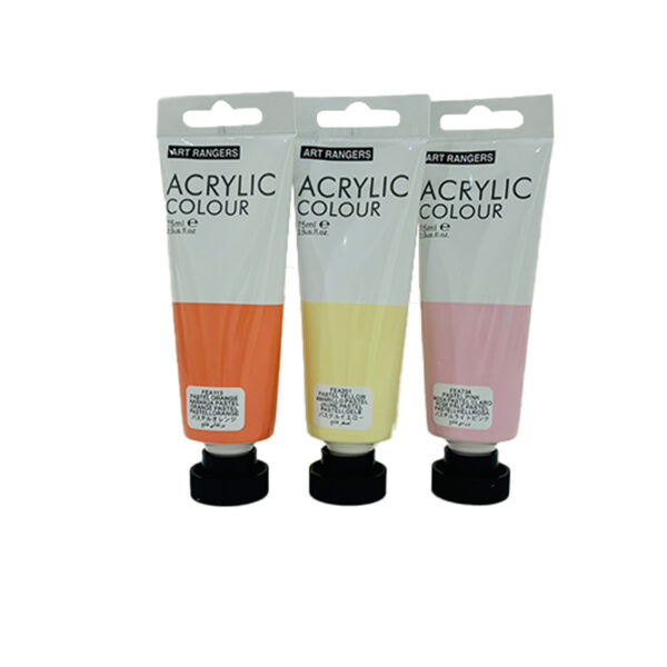 Art Rangers Pastel Colour Set 6x75ML - Image 3