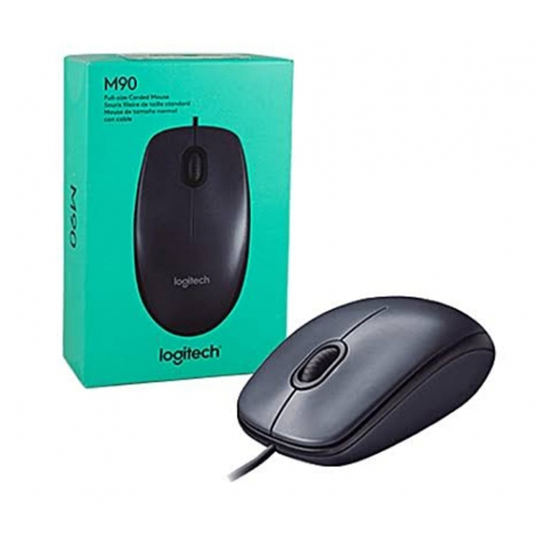 Alston Logitech M90 Wired Mouse/B100