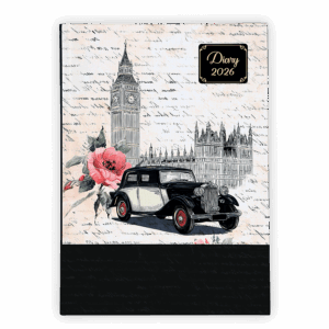 Nightingale Art Cover Diary 2026 - Design C