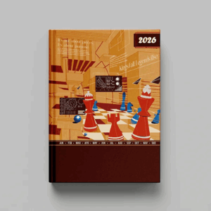 Matrikas Diary Impresso A5 2026 - Design D