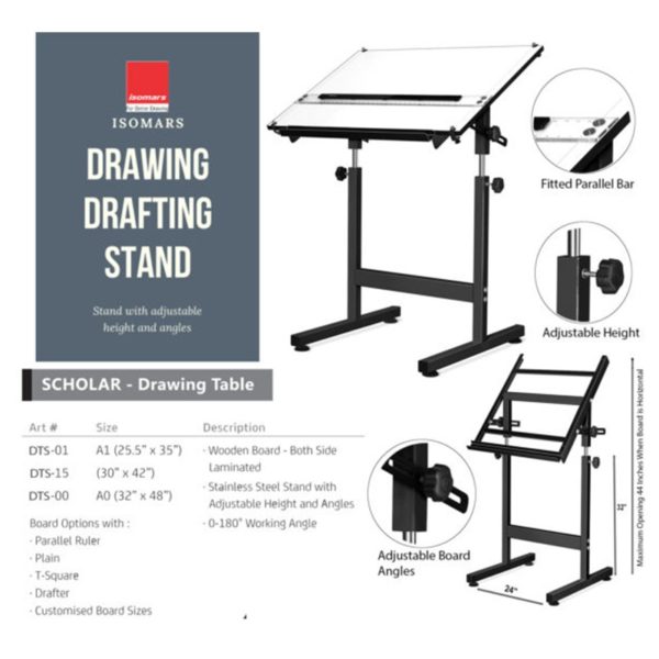 Alston | Drawing Stand + A1 T Square Board