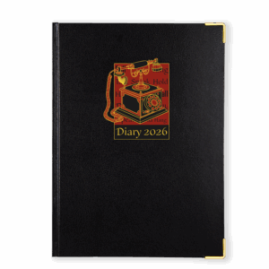 Nightingale Corporate Diary EXE 2026 - Black