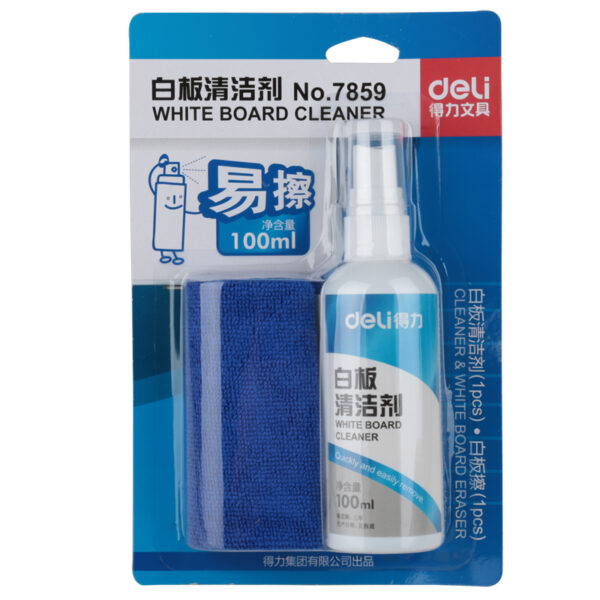 Deli White Board Cleaner 7859 - Image 2