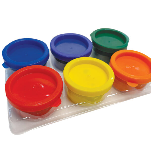 Bomega Finger Paint 6pcs 4004-2 - Image 2