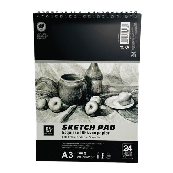 Art Nation Sketch Pad 160gsm 24Sht - Image 2