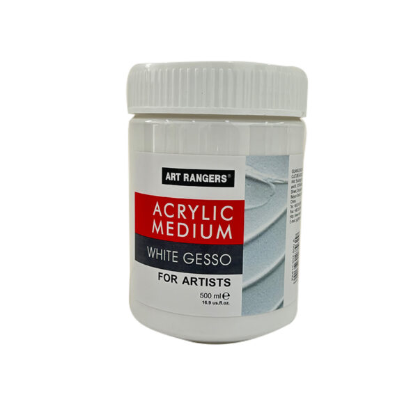 Art Rangers White Acrylic Medium Gesso 500ml