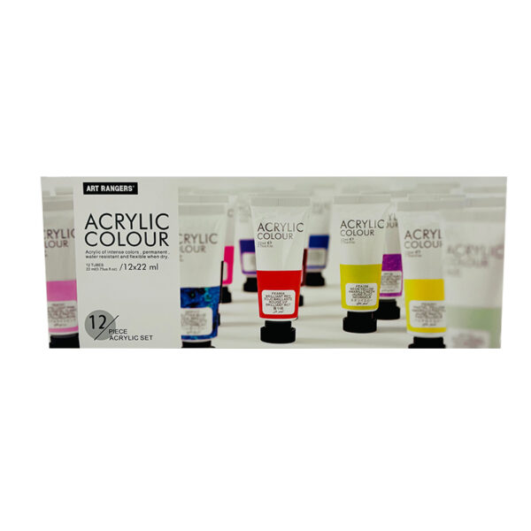 Art Rangers Acrylic Colour Set 12x22ml