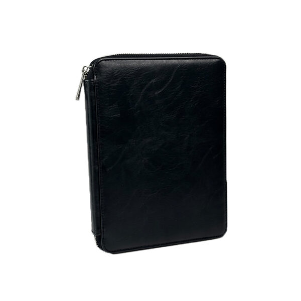 Dicai Leather Cover Notebook with Zipper A5