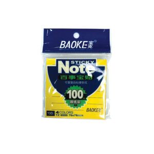 Baoke Ruled Sticky Note 3x3