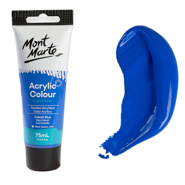 Mont Marte Acrylic Colour Signature Tube 75ml - Image 4