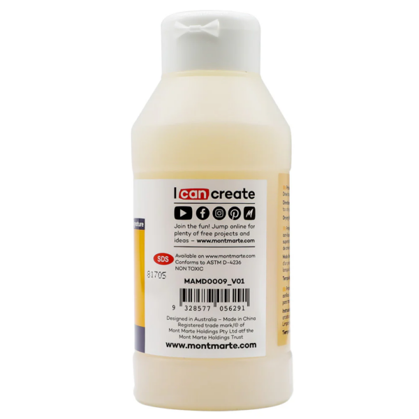 Mont Marte Gloss Acrylic Varnish 250ml - Image 3