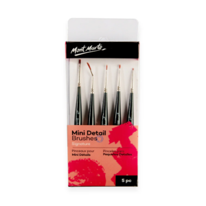 Mont Marte Detail & Liner Brush Set Mini 5pcs