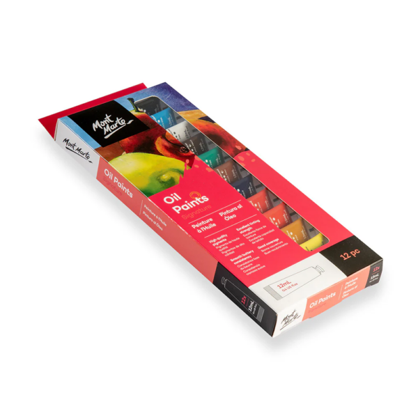 Mont Marte Signature Oil Paint Set 12x12ml - Image 3