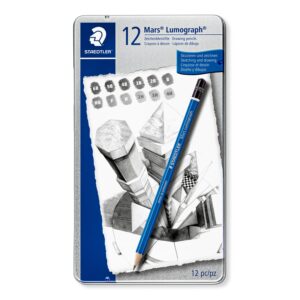 Staedtler Mars Lumograph Pencil 12 Set