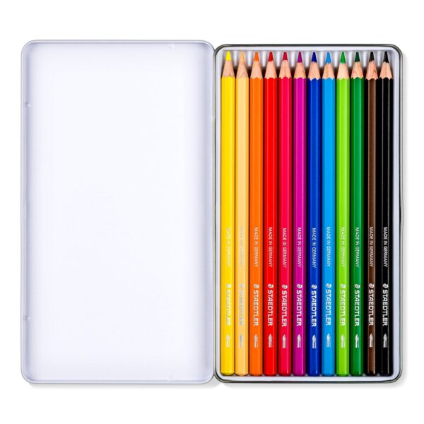 Staedtler Water Colour Pencil 12 Set - Image 3