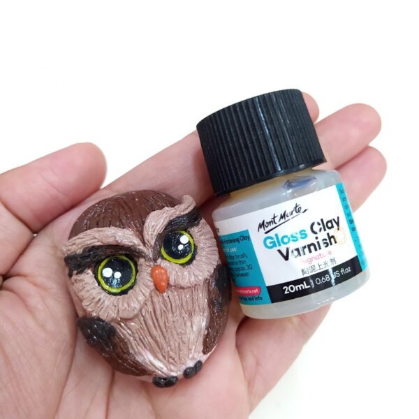 Mont Marte Gloss Clay Varnish 20ml - Image 3