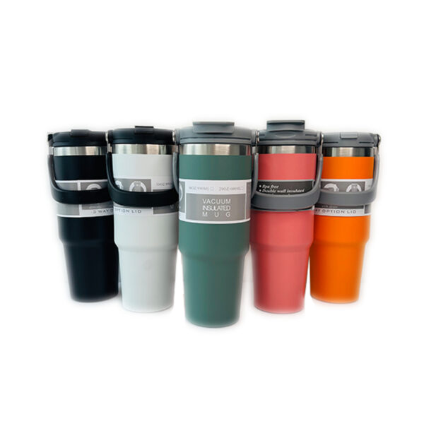 Coffee Mug with 3 Way Option Lid 900ml