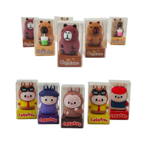 Labubu & Capybara Eraser Sharpner 2023 15/16