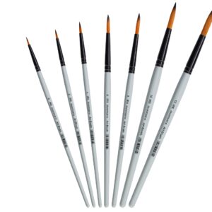 Isomars Paint Brush set 7 Round