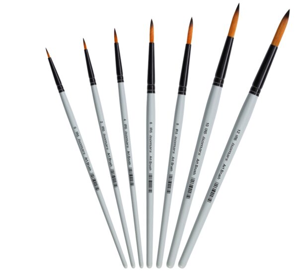 Isomars Paint Brush set 7 Round