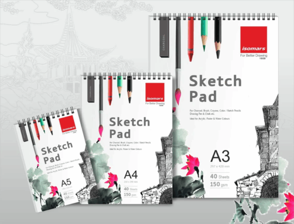 Isomars Sketch Pad 150GSM