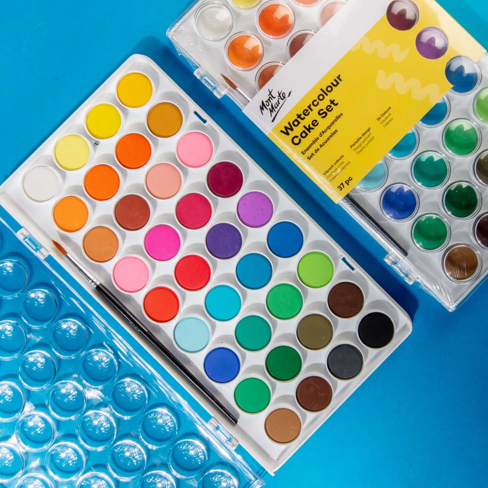 Mont Marte Watercolour Cake Set 37 - Image 3