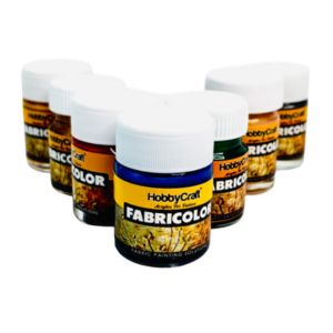 Hobby Craft Fabric Paint 15ML -Metalic