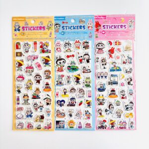 labubu Foam Stickers