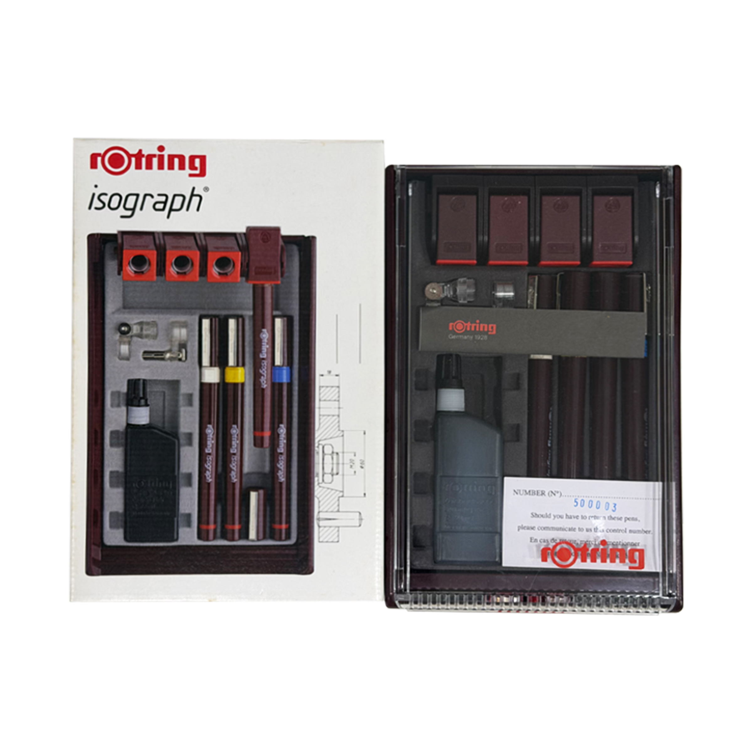 Rotring Isograph Pen Set 4 S0202940